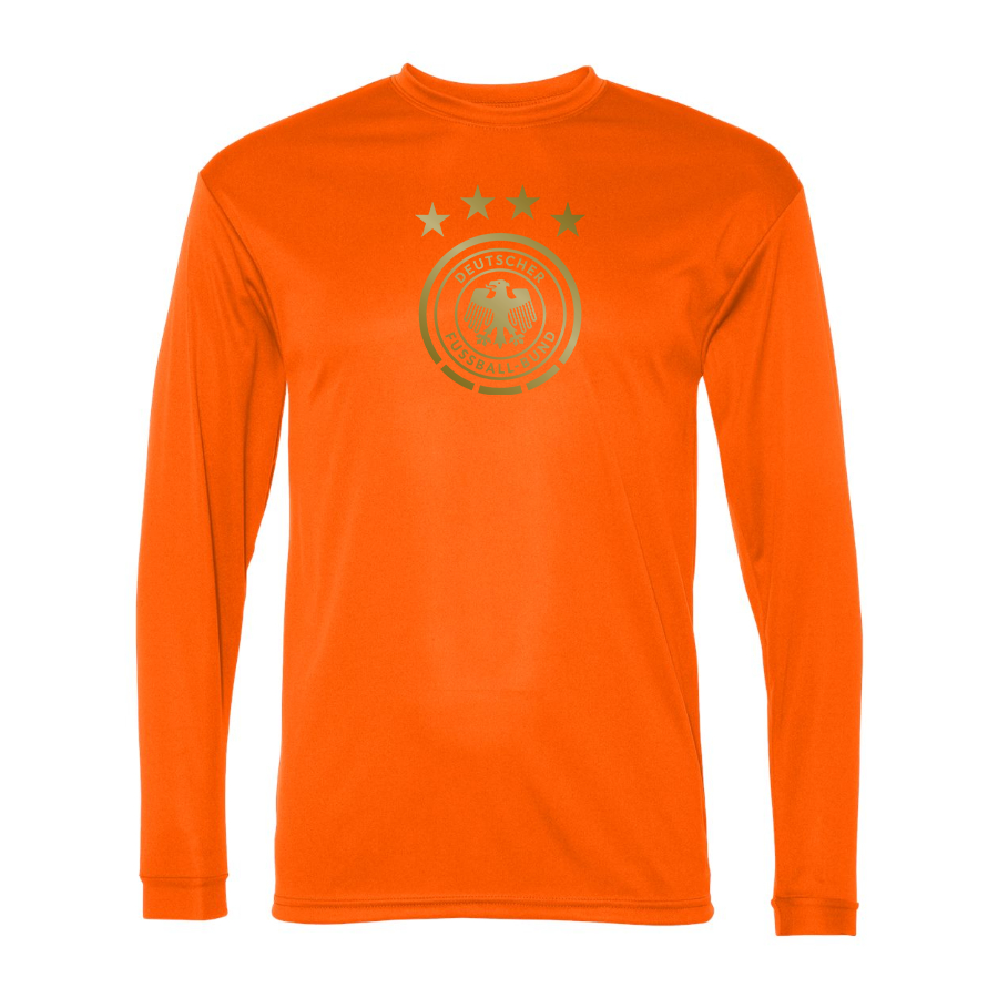 Men’s Germany Soccer  - C2 Sport - Performance Long Sleeve T-Shirt - 5104
