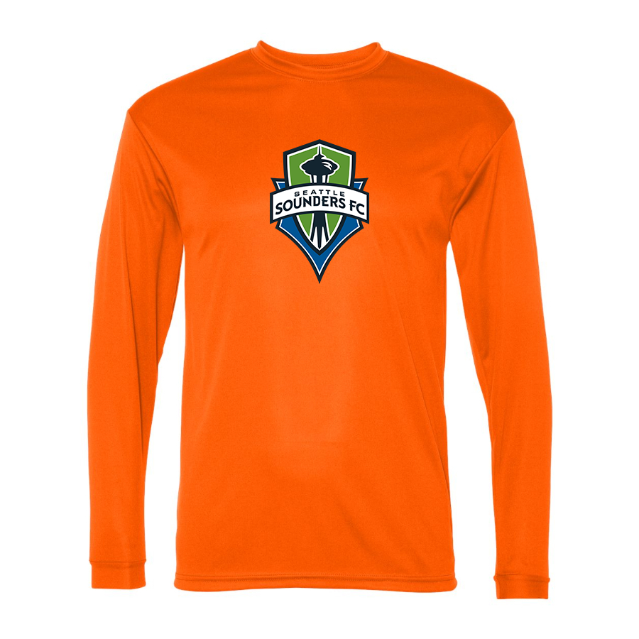 Men’s  Seattle Sounders FC  - C2 Sport - Performance Long Sleeve T-Shirt - 5104 (Copy)