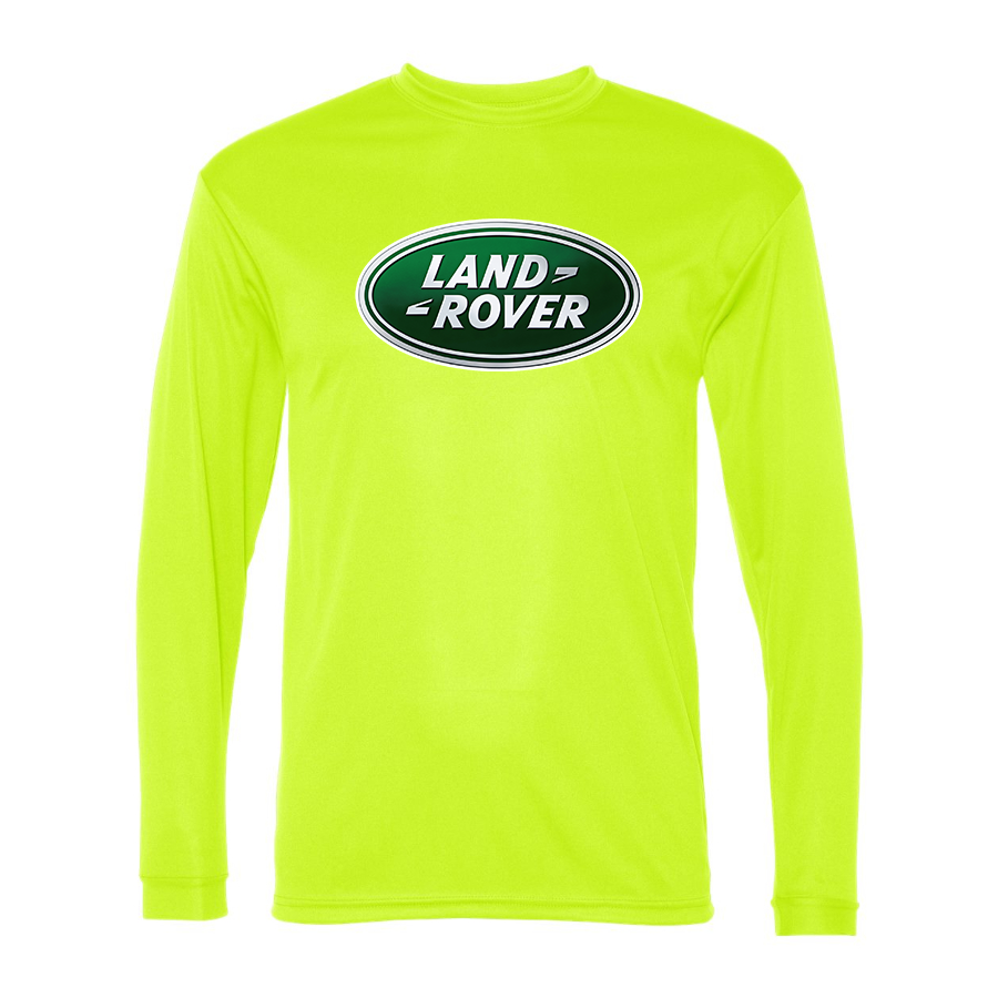 Men's Land Rover Car -  Polyester Long Sleeve T-Shirt