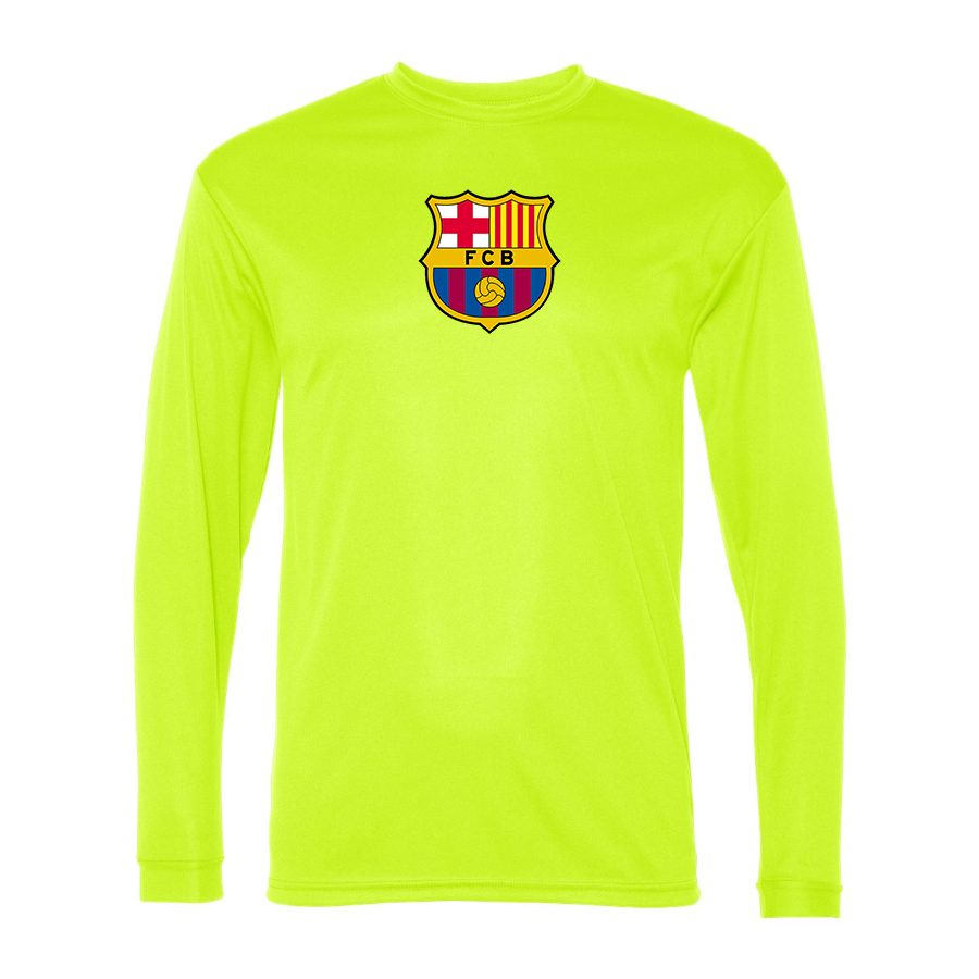 Men’s  F.C. Barcelona Soccer - C2 Sport - Performance Long Sleeve T-Shirt - 5104