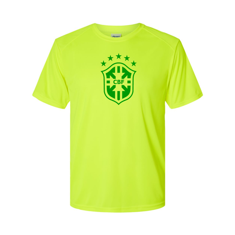 Men's Brazil Soccer Polyester T-Shirt
