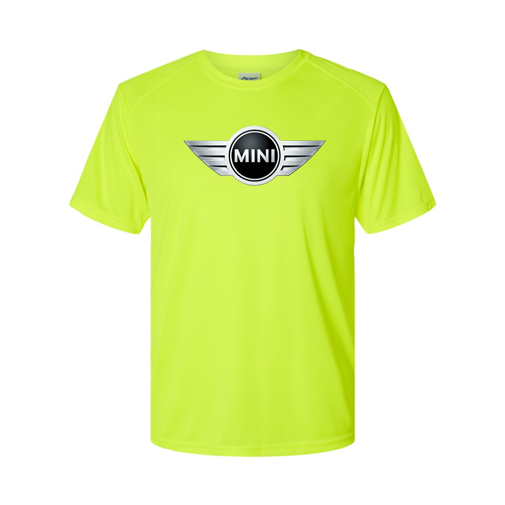 Men’s Mini Cooper Car Polyester T-Shirt