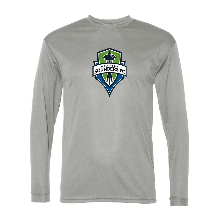 Men’s  Seattle Sounders FC  - C2 Sport - Performance Long Sleeve T-Shirt - 5104 (Copy)
