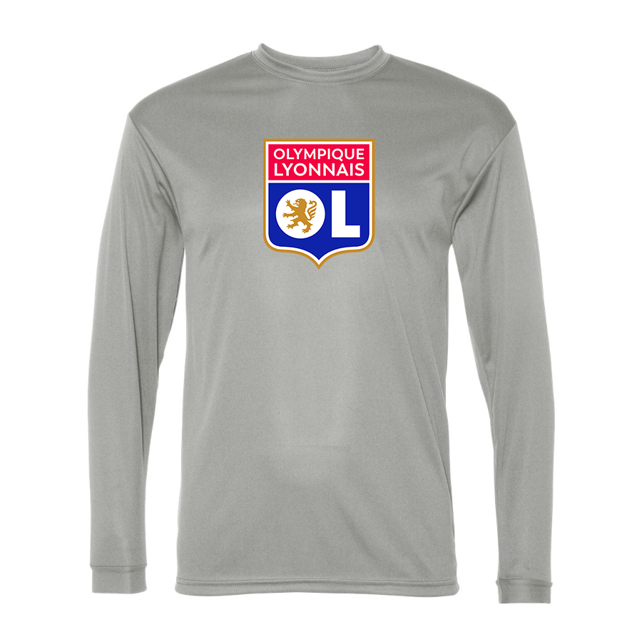 Men’s Olympique Lyonnais FC - C2 Sport - Performance Long Sleeve T-Shirt - 5104
