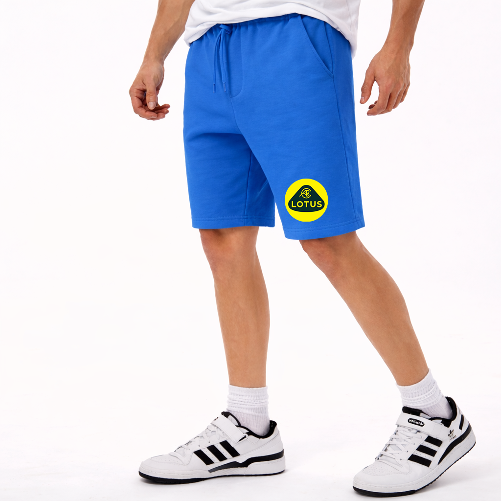 Men's Lotus Car Athletic Fleece Shorts