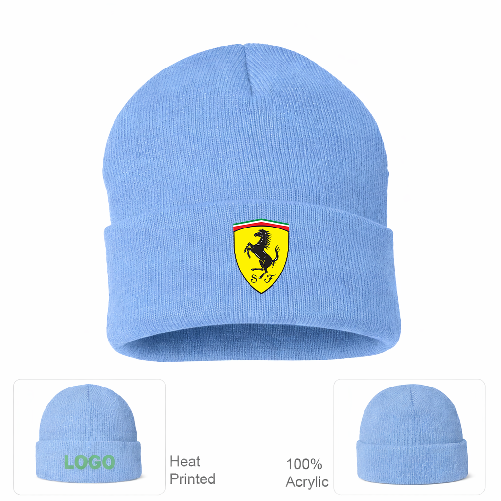 Ferrari Motorsport  Car Beanie Hat