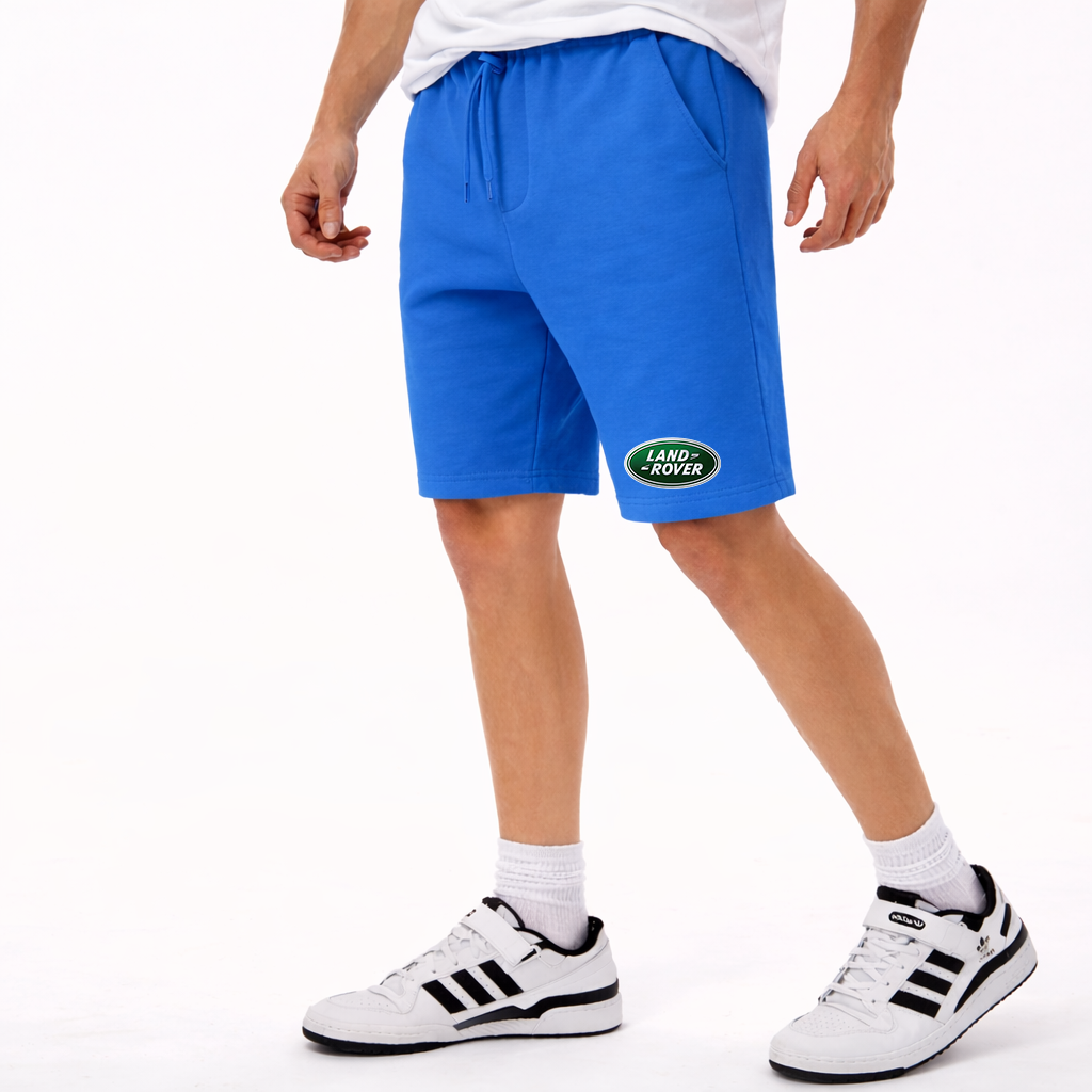 Men's Land Rover Car Athletic Fleece Shorts