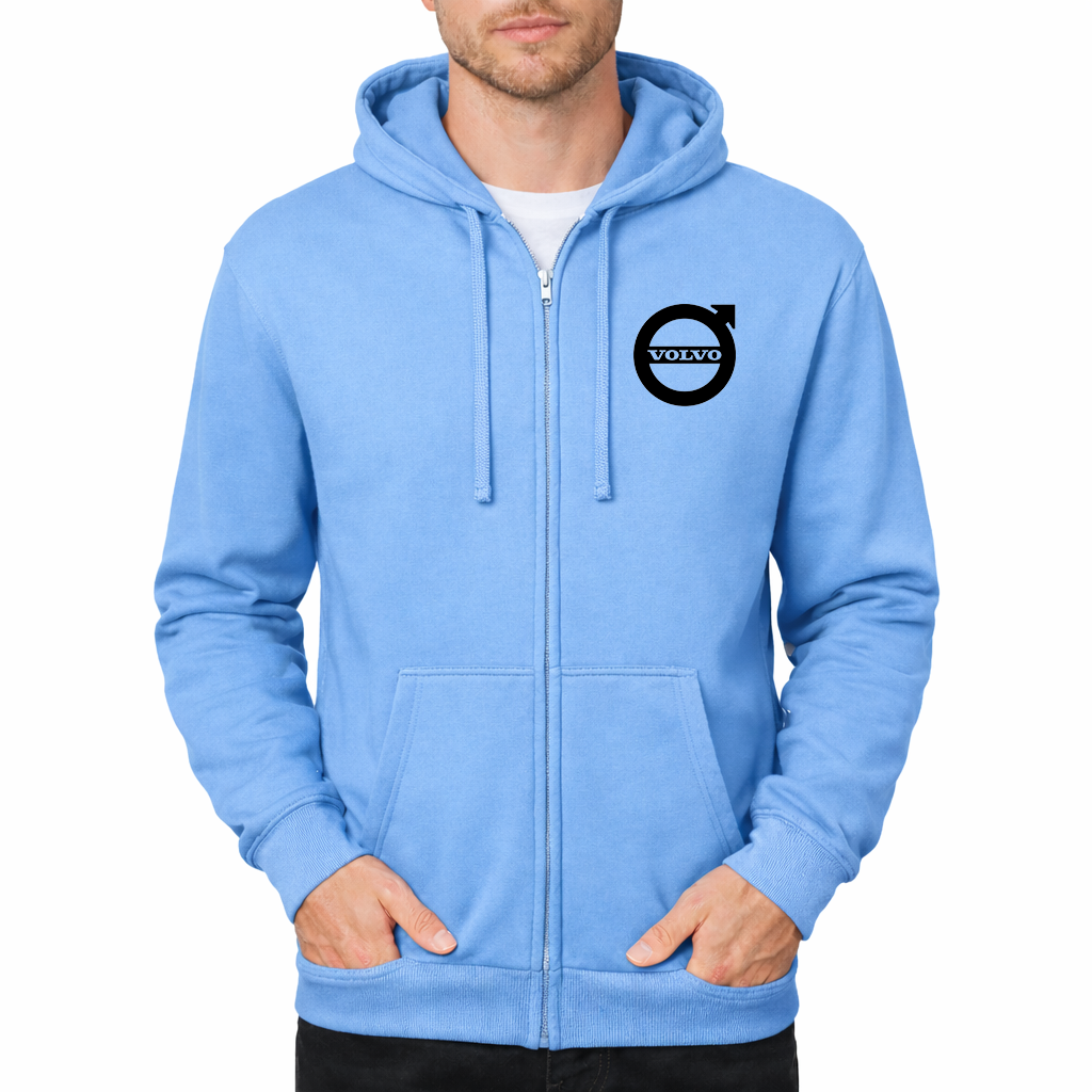 Men’s Volvo Car Zipper Hoodie