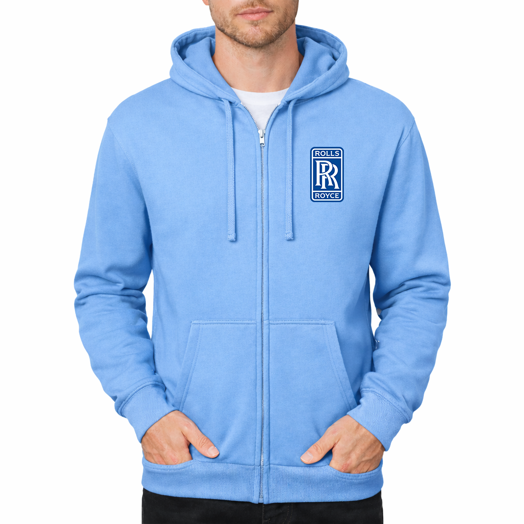 Men’s Rolls Royce Motorsport Car Zipper Hoodie