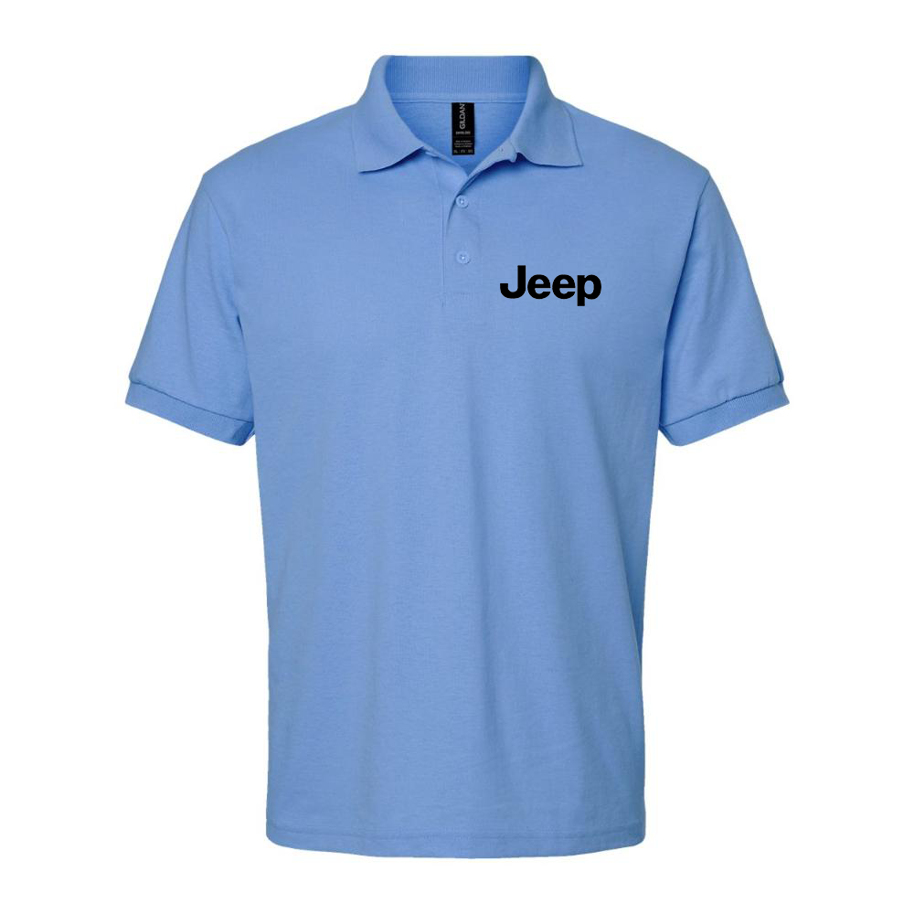 Men’s Jeep Car Dry Blend Polo