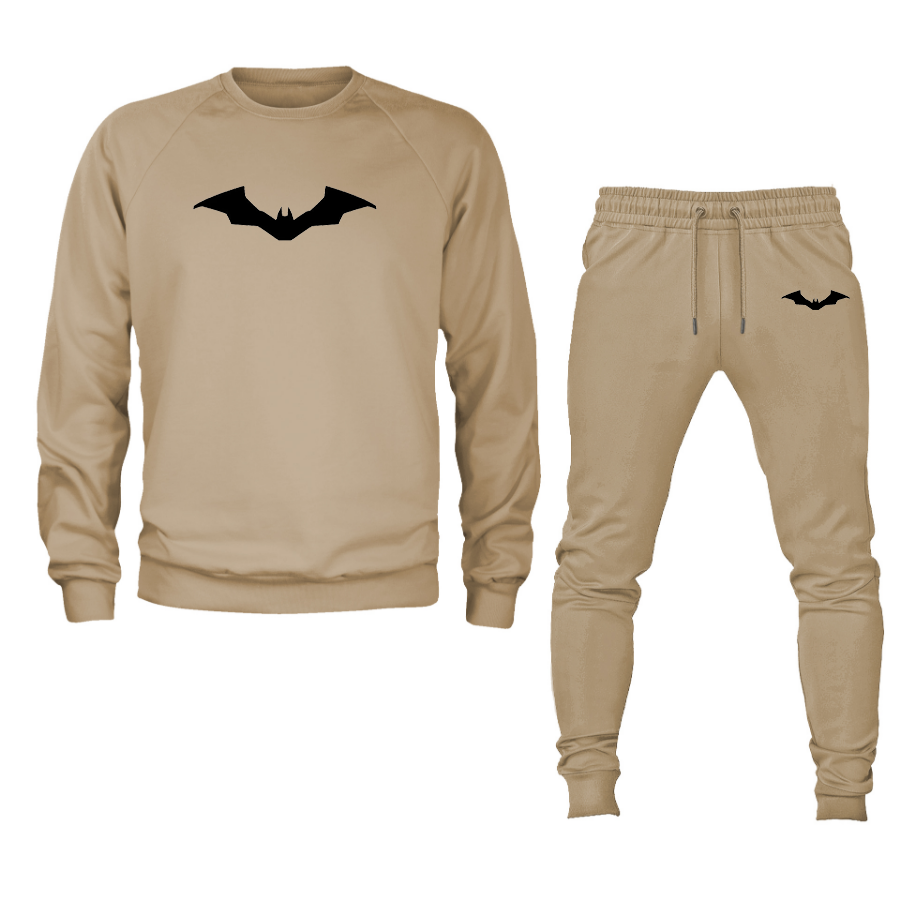 Men's New Batman DC Universe Superhero Crewneck Sweatshirt Joggers Suit