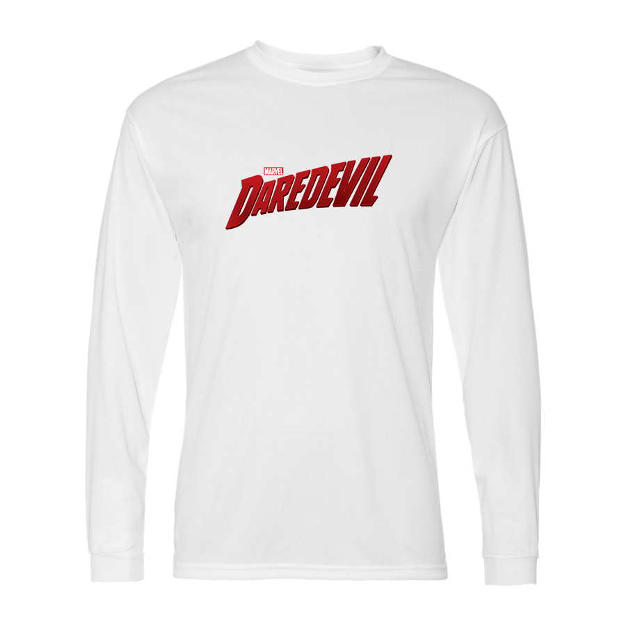 Men’s Daredevil Marvel-  Polyester Long Sleeve T-Shirt