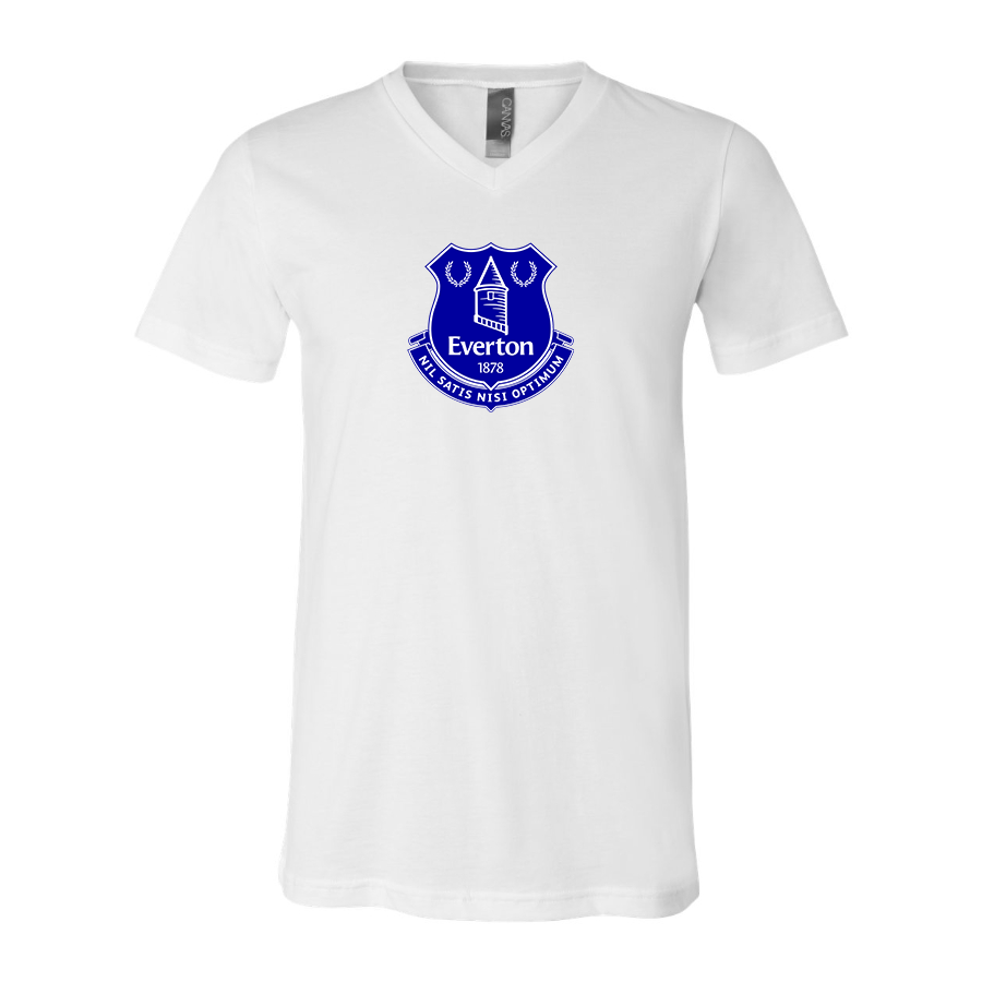 Men’s Everton FC - BELLA + CANVAS - Jersey V-Neck Tee - 3005