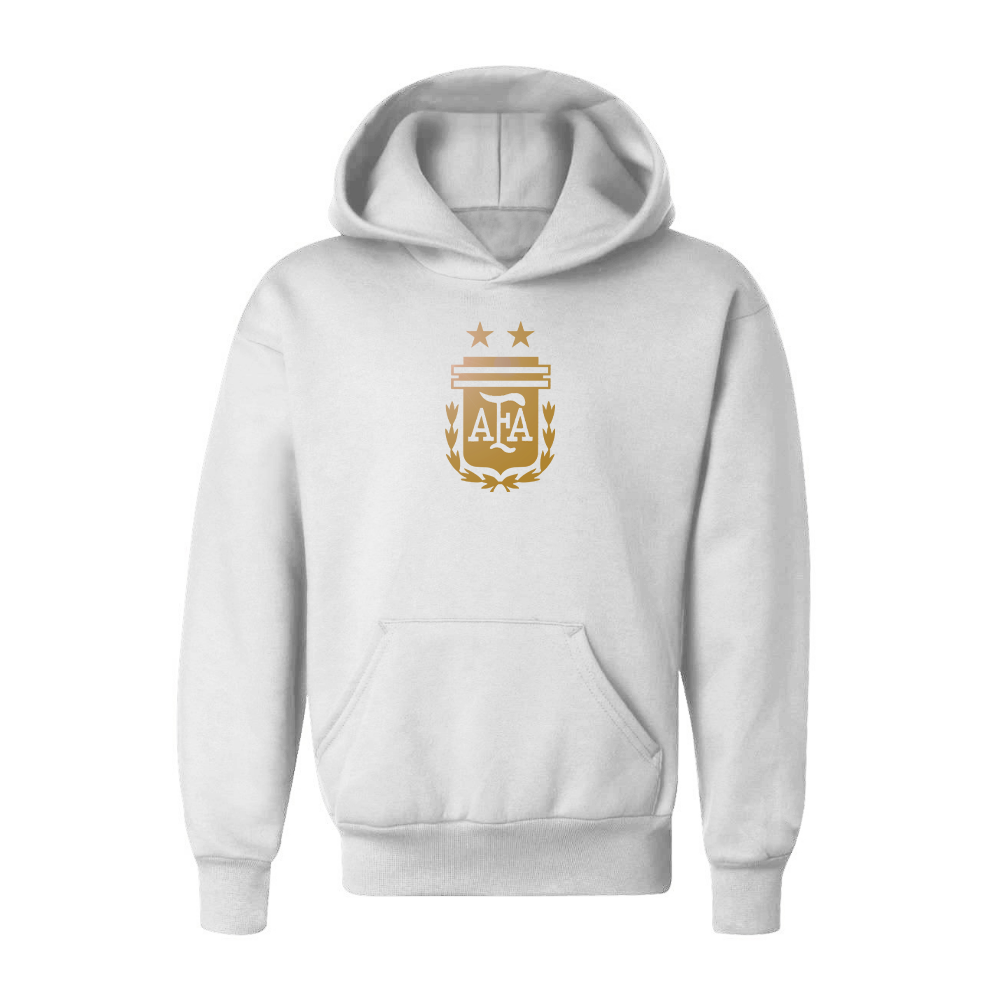 Youth Kids Brazil Soccer Pullover Hoodie