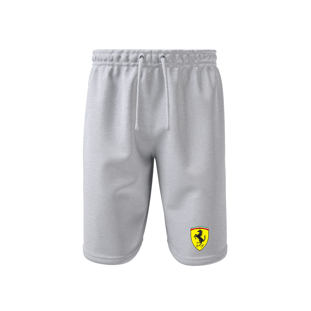 Men’s Ferrari Motorsport Car Athletic Fleece Shorts