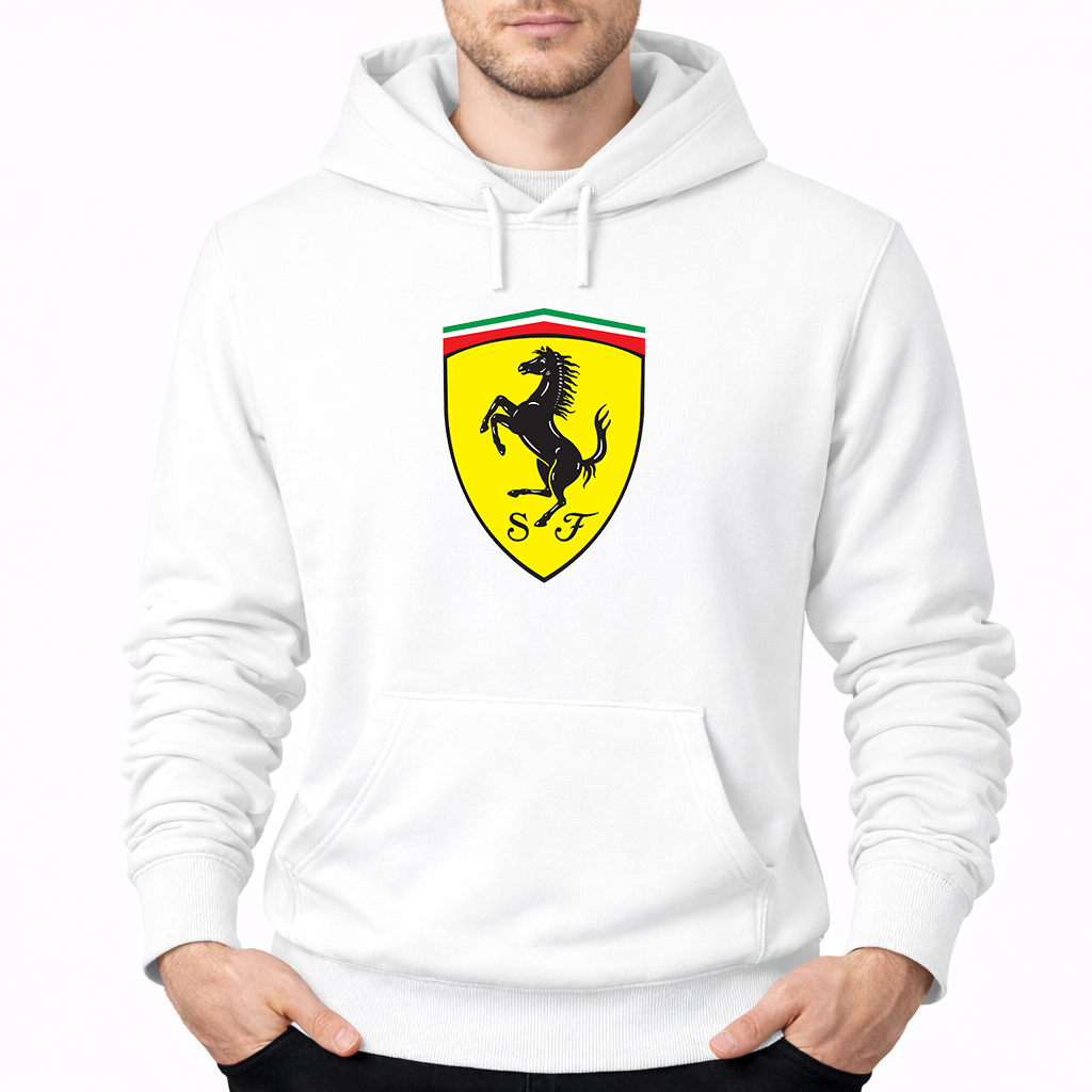 Men’s Ferrari Motorsport Car Pullover Hoodie