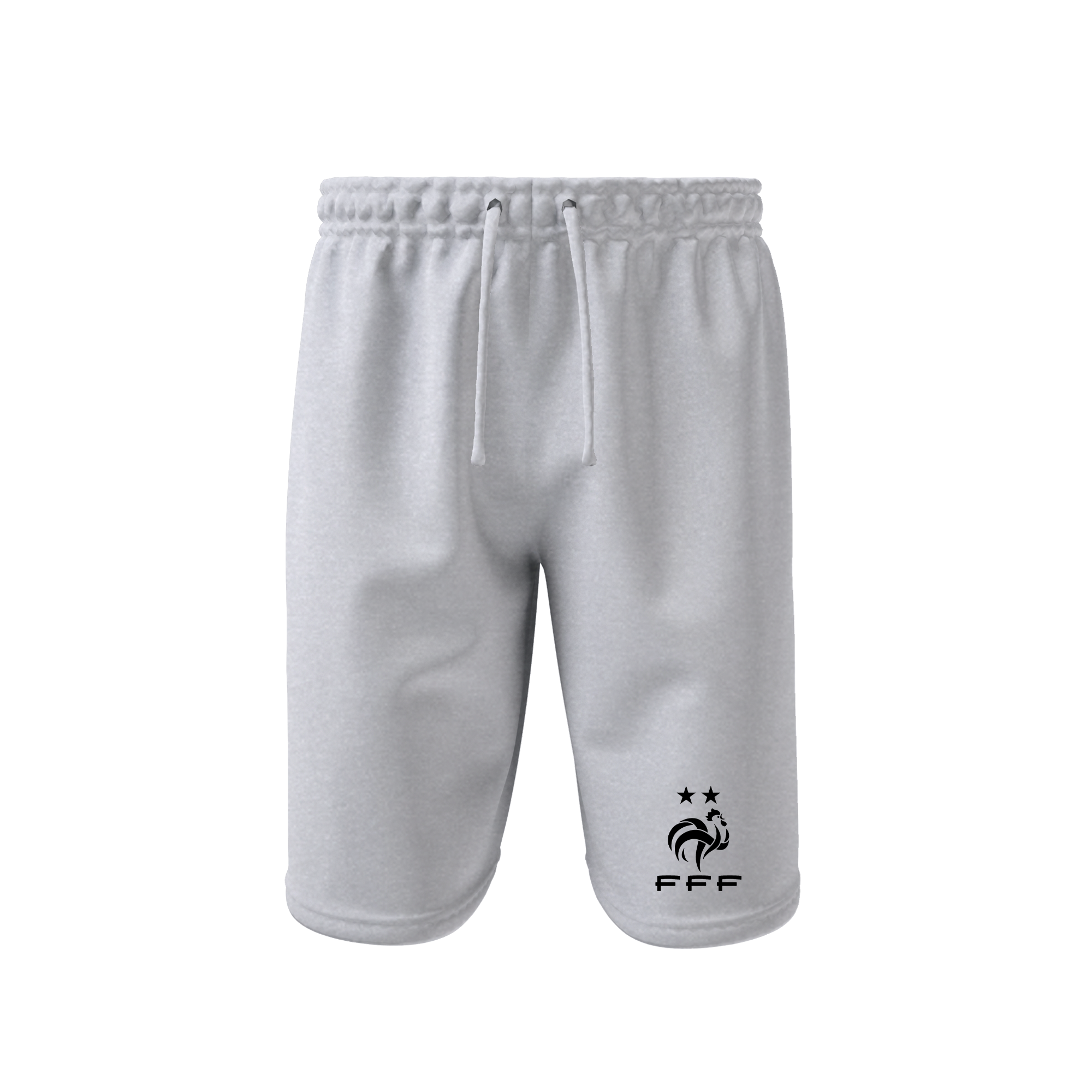 Men's France Soccer Athletic Fleece Shorts