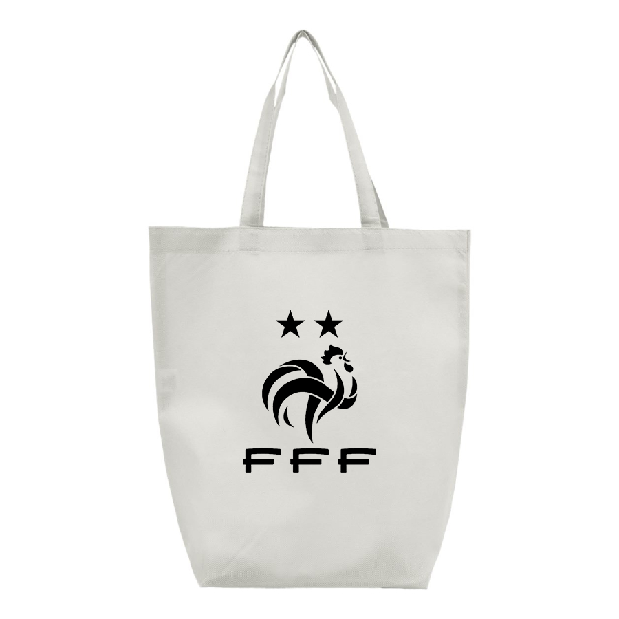 France Soccer  - Q-Tees - Non-Woven Gusset Bottom Tote - Q1251