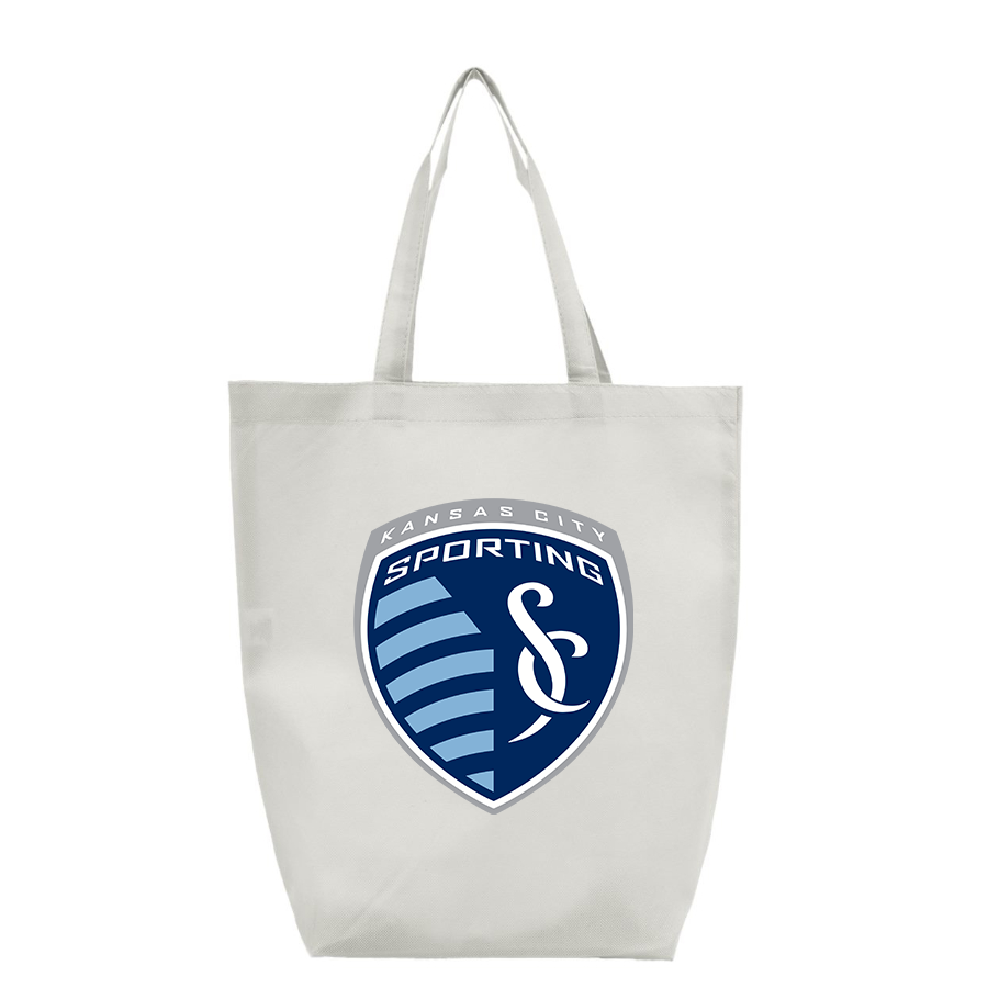 Sporting Kansas City FC  -  Q-Tees - Non-Woven Gusset Bottom Tote - Q1251