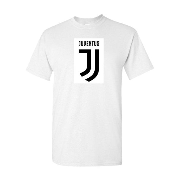 Youth Kids Juventus Soccer Cotton T-Shirt