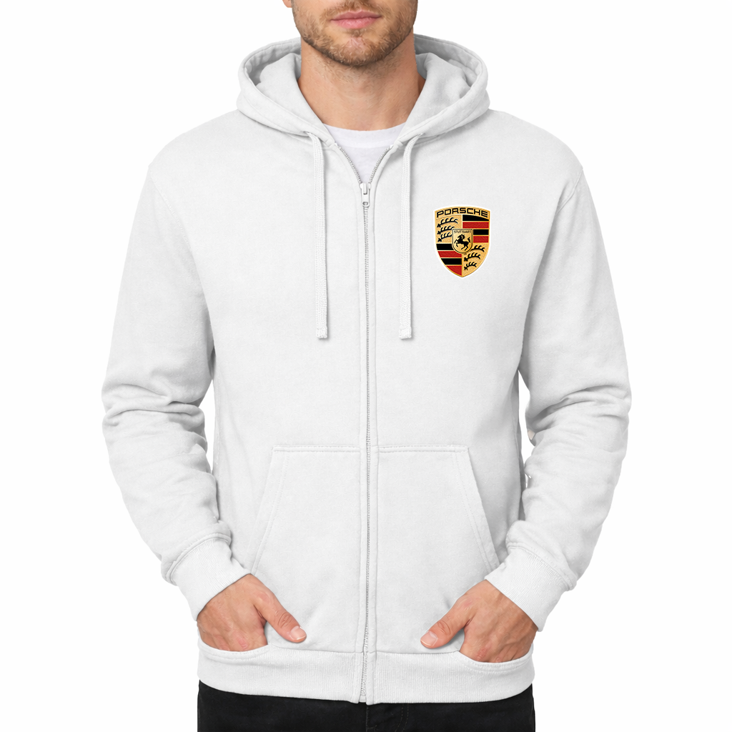 Men’s Porsche Car Zipper Hoodie