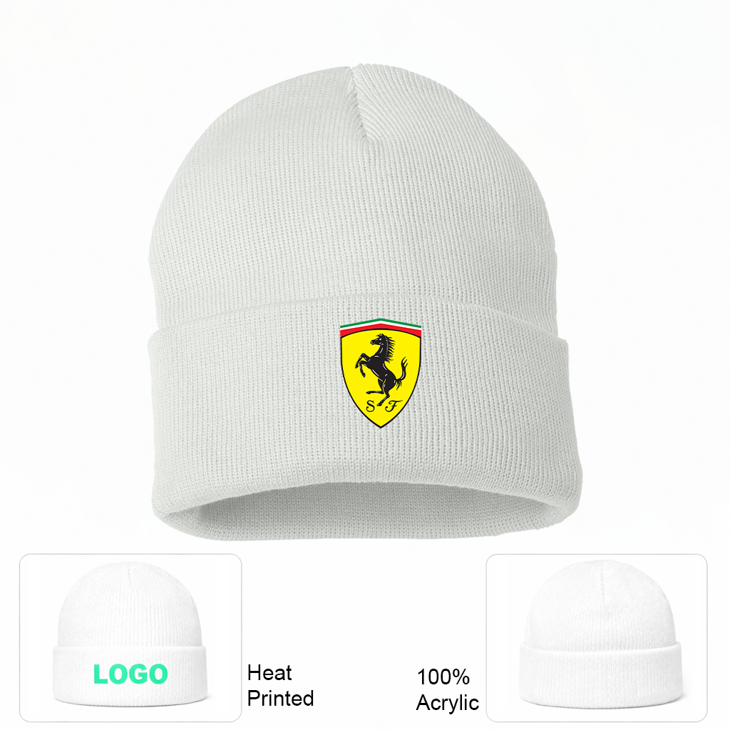 Ferrari Motorsport  Car Beanie Hat