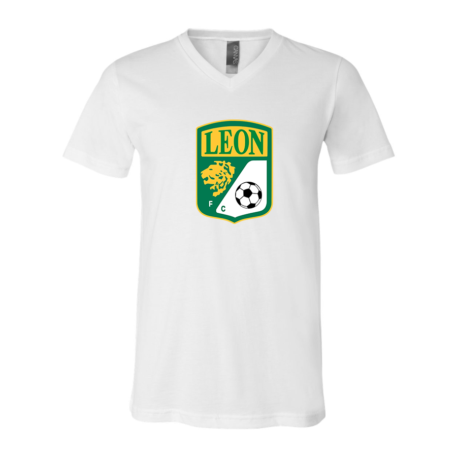 Men’s  Leon FC - BELLA + CANVAS - Jersey V-Neck Tee - 3005 (Copy)