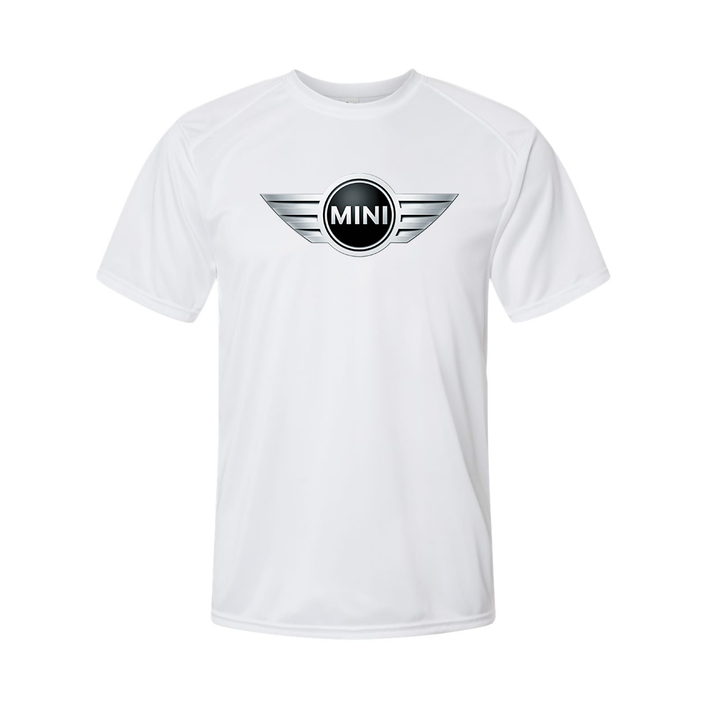 Men’s Mini Cooper Car Polyester T-Shirt