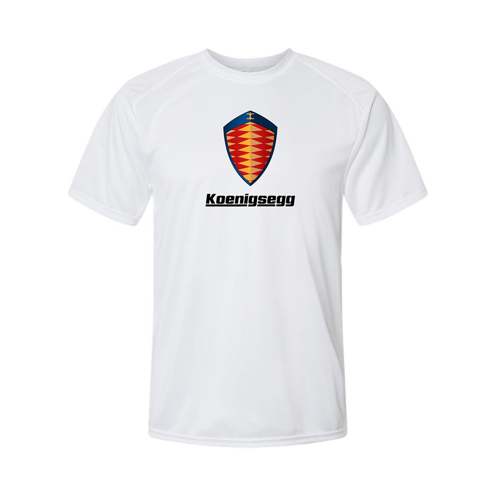 Youth Kids Koenigsegg Car Polyester T-Shirt