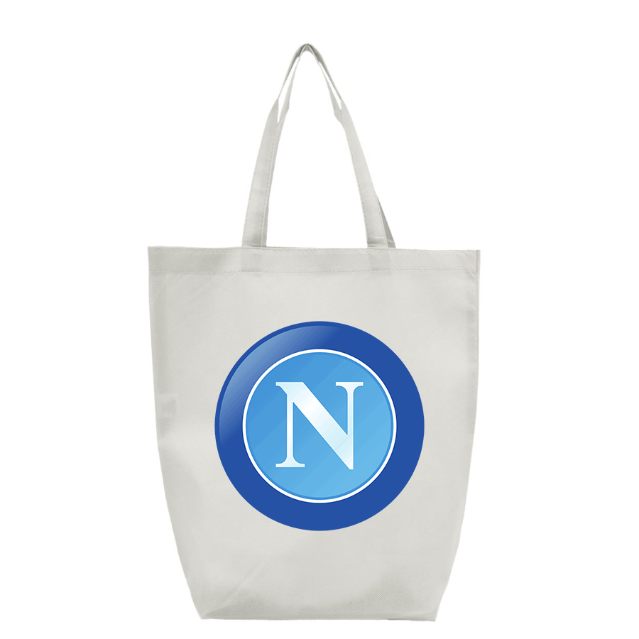 Napoli FC  - Q-Tees - Non-Woven Gusset Bottom Tote - Q1251