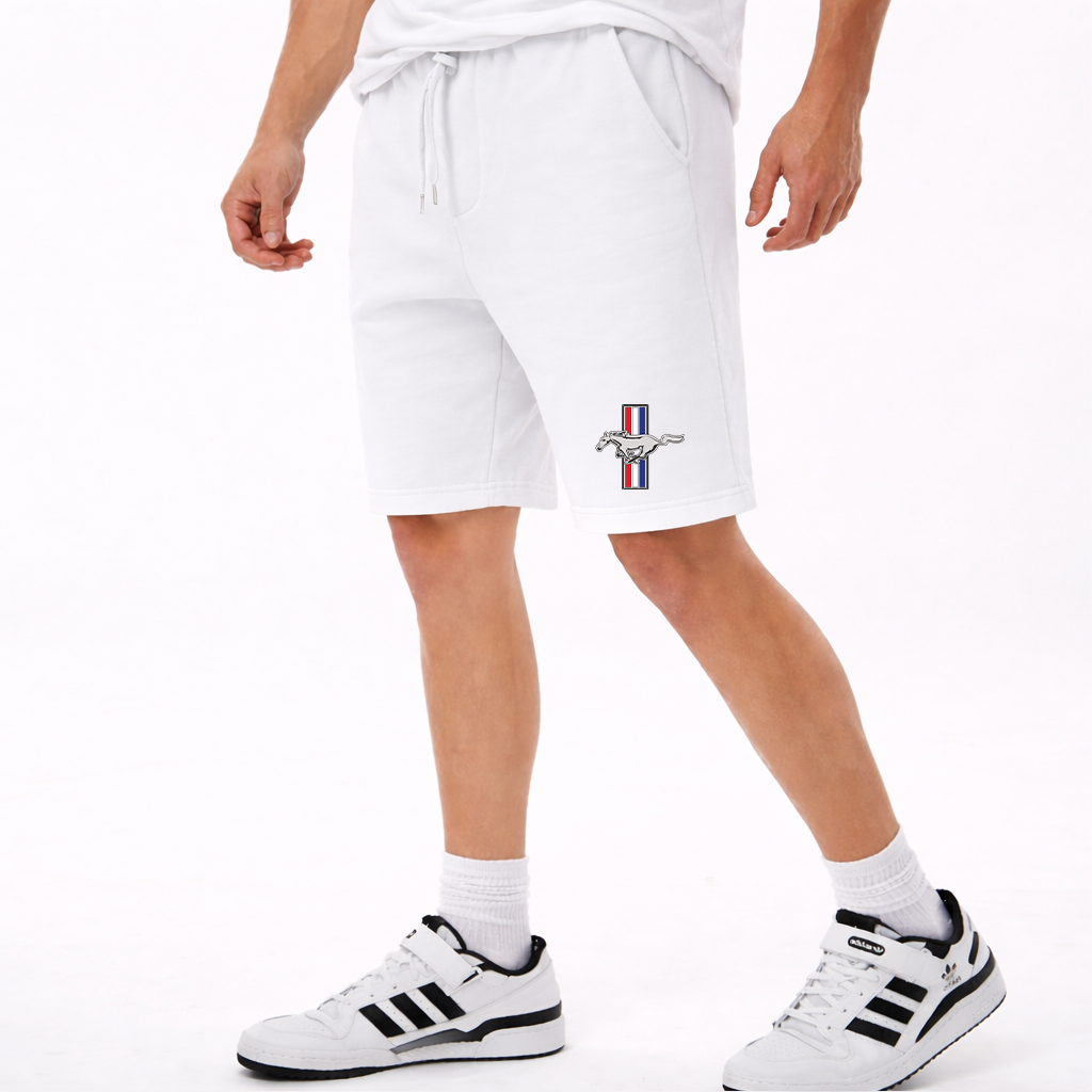 Men's Ford Mustang New Car Athletic Fleece Shorts