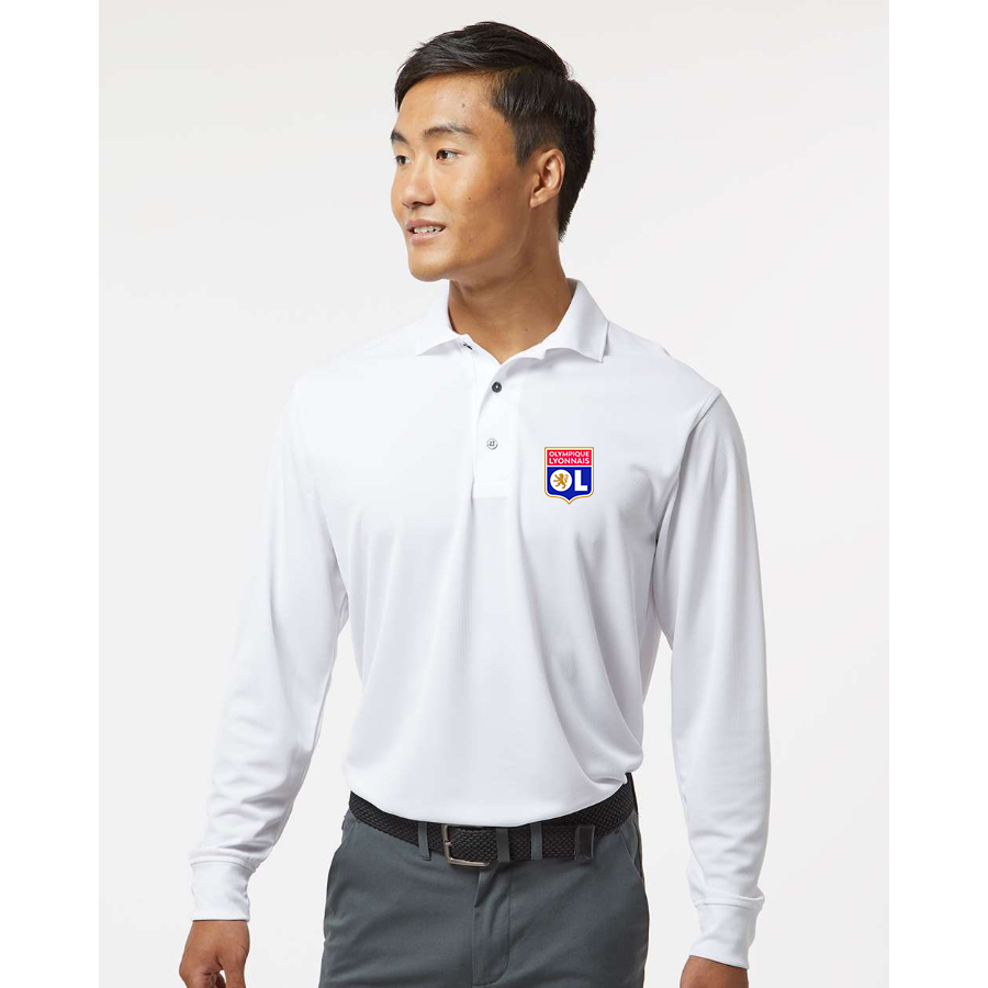 Men's  Olympique Lyonnais FC - Paragon - Prescott Long Sleeve Polo - 110