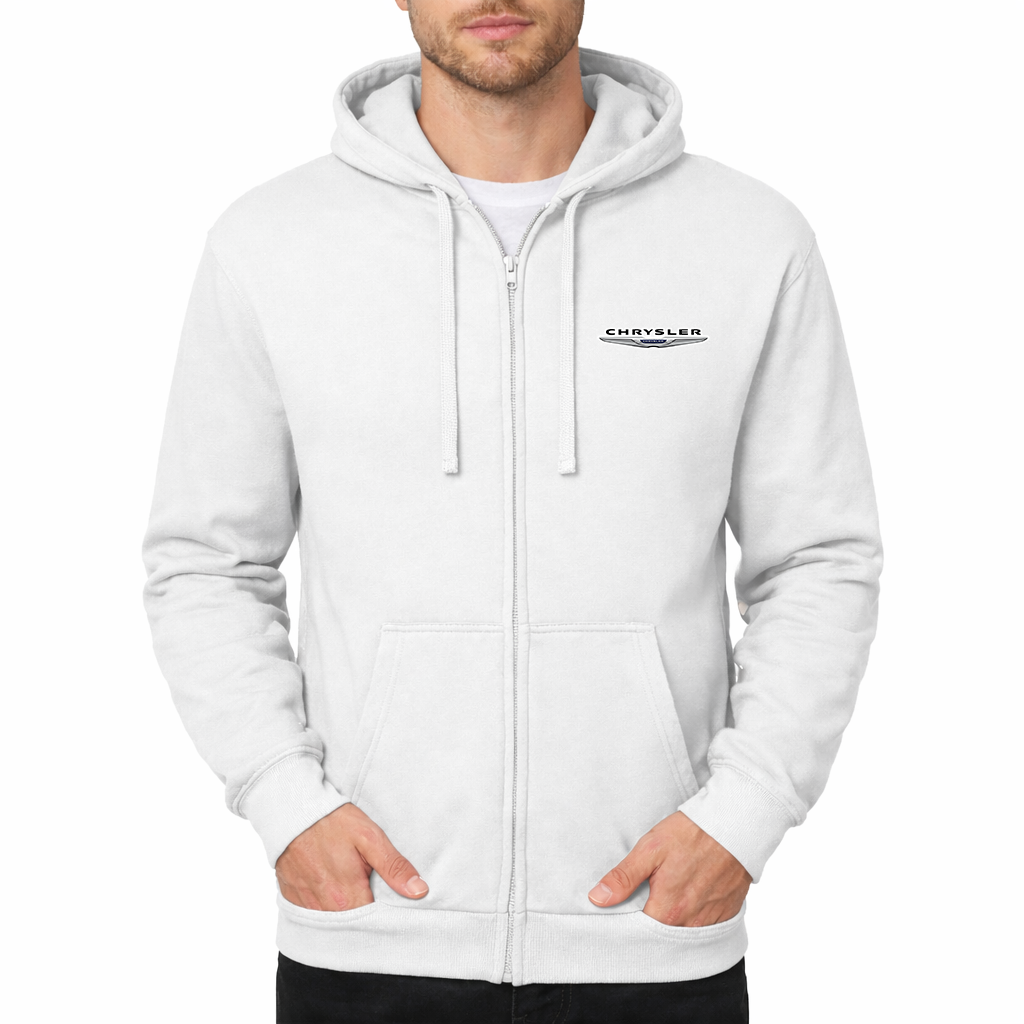 Men's Chrysler Car Zipper Hoodie