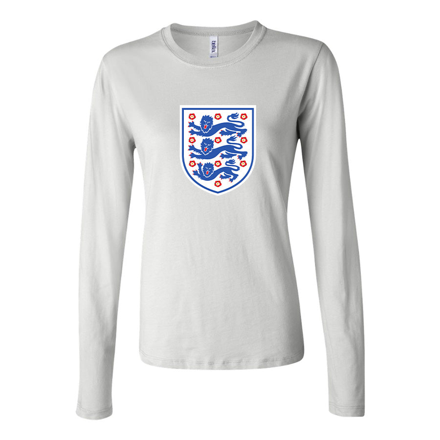 Women's England National Football Team Long Sleeve T-Shirt