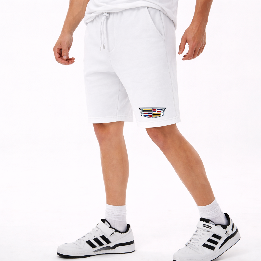 Men’s Cadillac Car Athletic Fleece Shorts