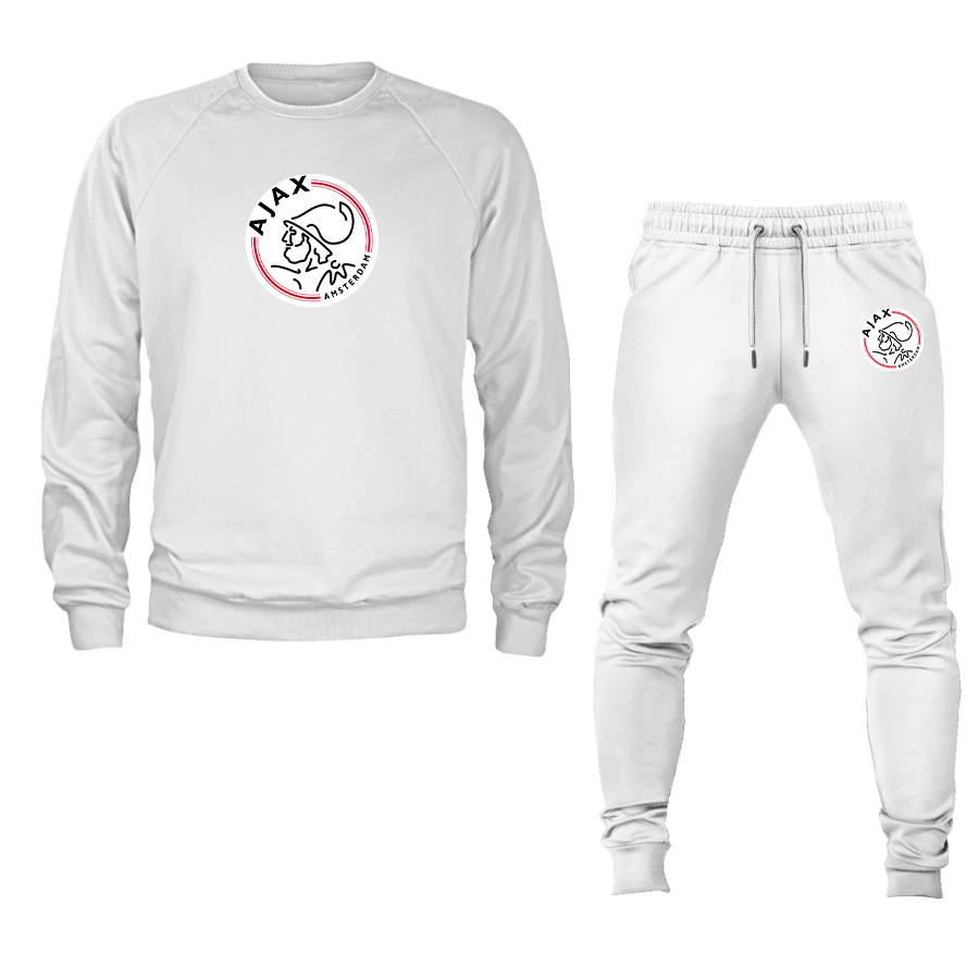 Men's Amsterdamsche FC Ajax Crewneck Sweatshirt Joggers Suit