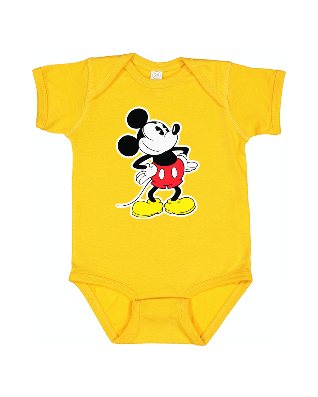 Mickey Mouse Cartoon Baby Romper Onesie