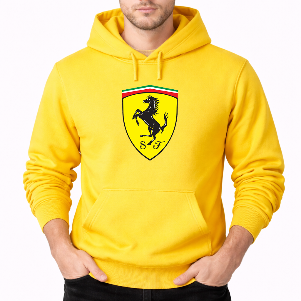 Men’s Ferrari Motorsport Car Pullover Hoodie
