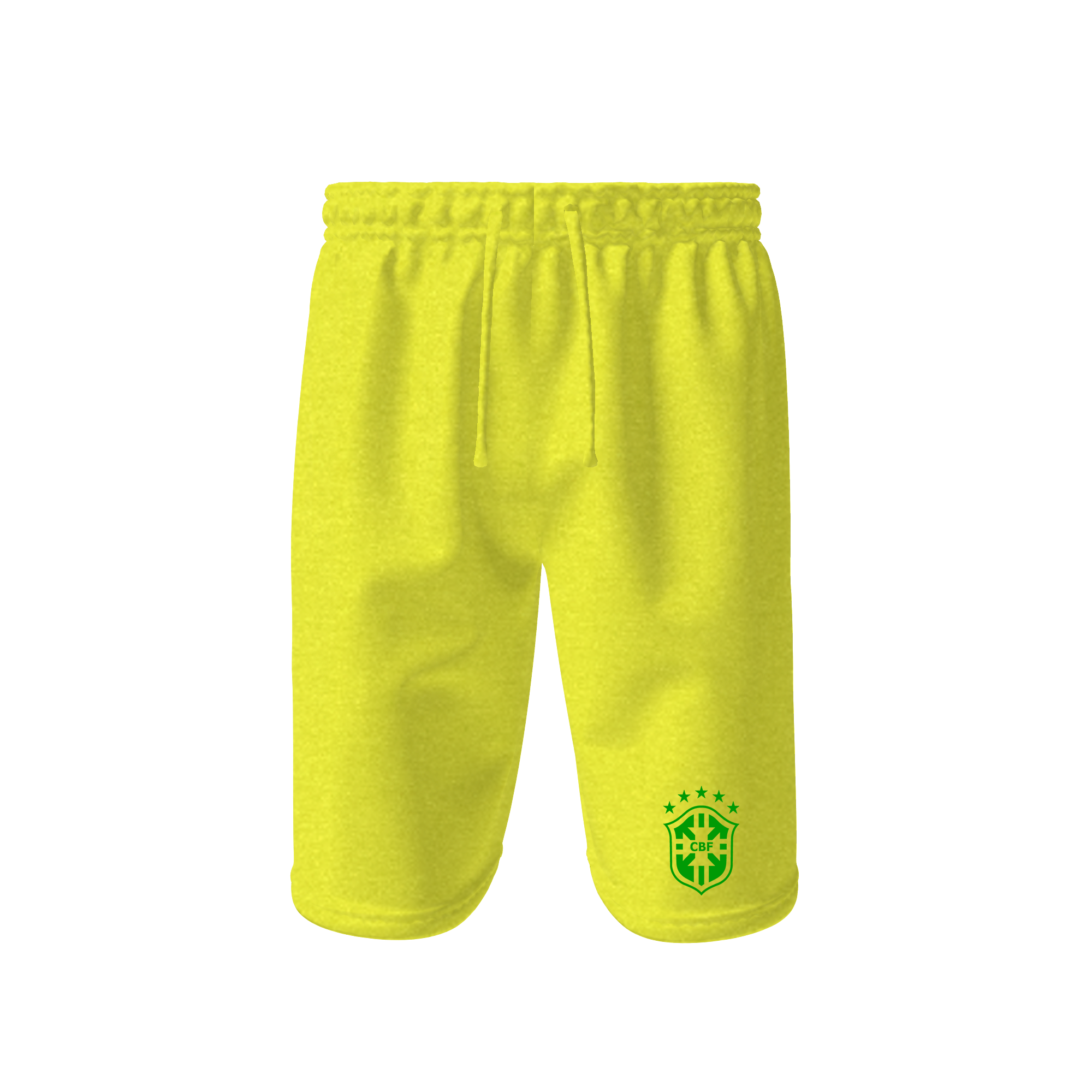 Men's Brazil Soccer Athletic Fleece Shorts