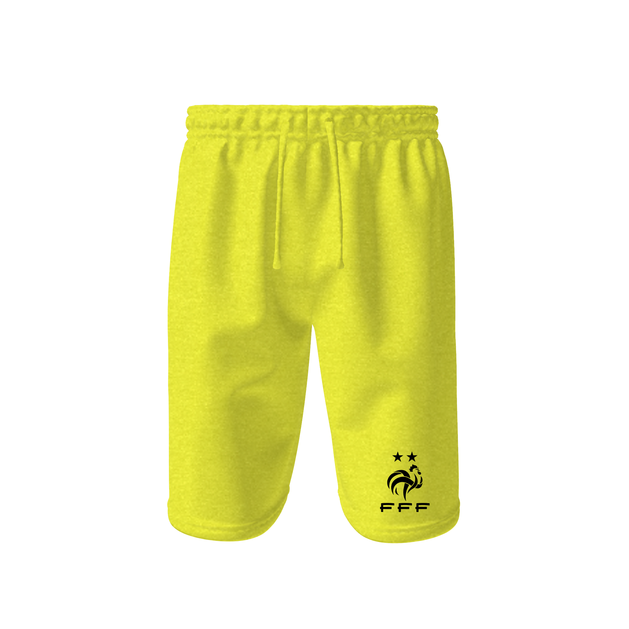 Men's France Soccer Athletic Fleece Shorts